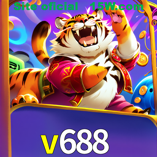 Imagem promocional da v688 mostrando a plataforma e suas vantagens